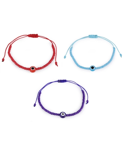 Náramok shamballa Alahovo oko - 1 ks | Mimib