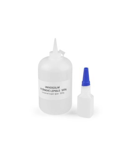 Sekundové lepidlo univerzálne s fľaštičkou 500 g - 1 ks | Mimib