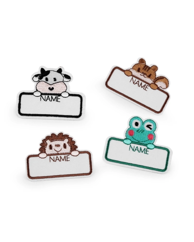 Menovka / štítok nalepovací textilný - 1 ks | Mimib