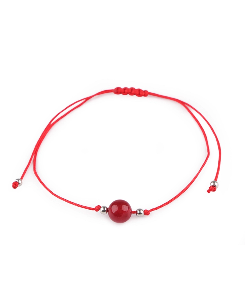 Náramok shamballa minerálna korálka - 1 ks | Mimib