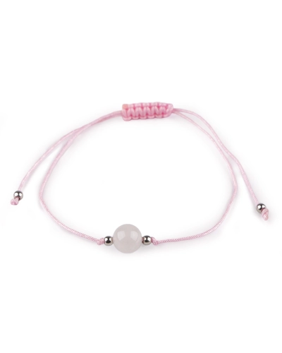 Náramok shamballa minerálna korálka - 1 ks | Mimib