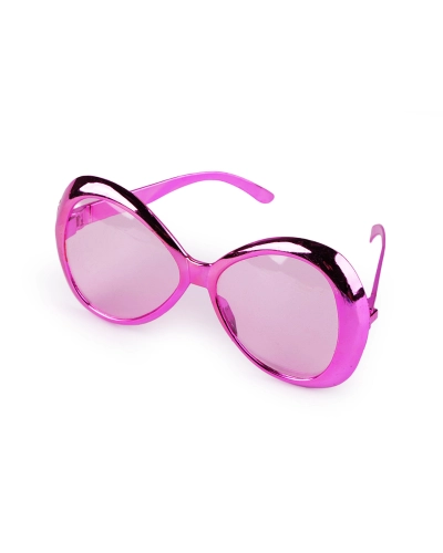 Párty / karnevalové okuliare veľké metalické - 1 ks | Mimib