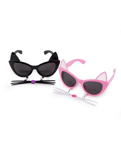 Párty / karnevalové okuliare mačka s ňufákom - detské - 1 ks | Mimib