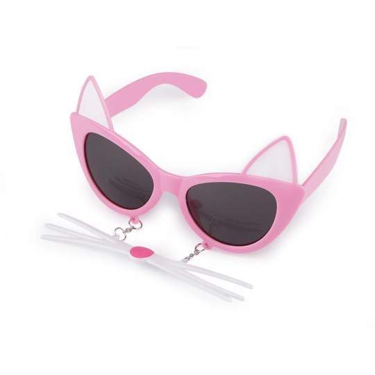 Párty / karnevalové okuliare mačka s ňufákom - detské - 1 ks | Mimib