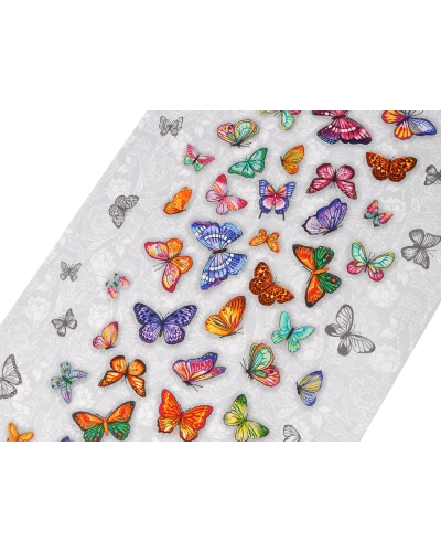 Bavlnené vaflové piké motýľ - 1 m | Mimib