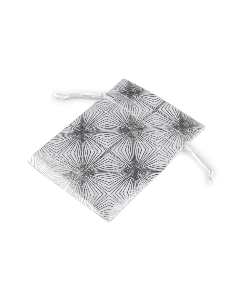 Darčekové vrecúško metalický vzor 10x13 cm - 10 ks | Mimib