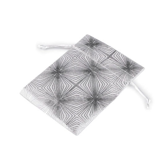 Darčekové vrecúško metalický vzor 10x13 cm - 10 ks | Mimib