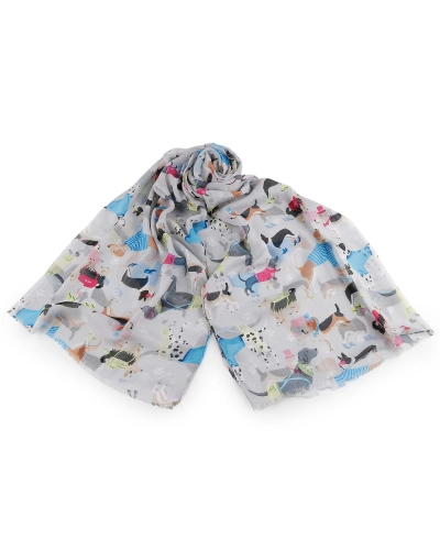 Letná šatka / šál mačky a psy 70x180 cm - 1 ks | Mimib