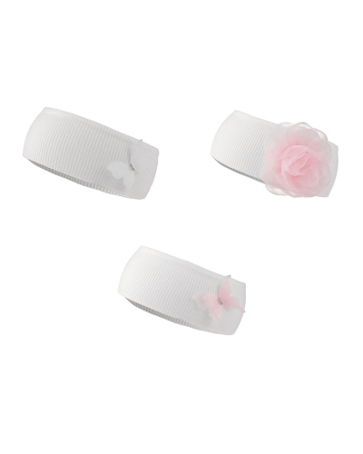 Bavlnená čelenka pre bábätko s ozdobou - 1 ks | Mimib