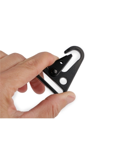 Kovová karabína, prievlak 32 mm - 1 ks | Mimib