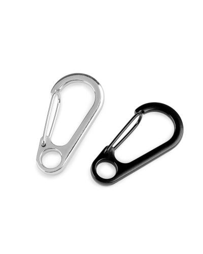 Kovová karabína, prievlak 8 mm - 1 ks | Mimib