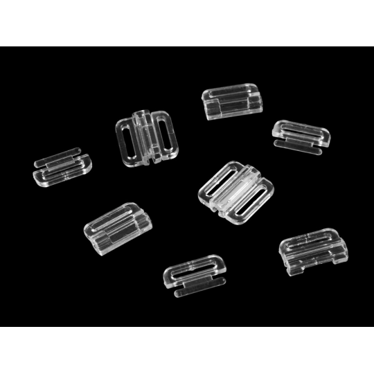 Plavkové zapínanie šírka 10 mm plastové - 5 pár | Mimib