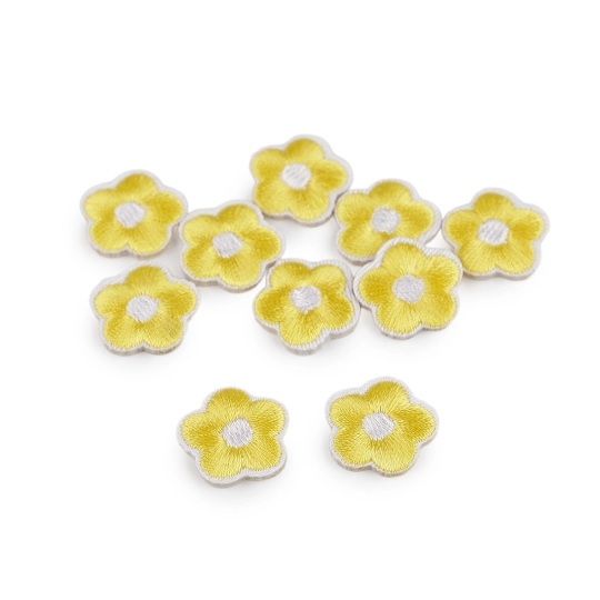 Nažehlovačka kvet - 10 ks | Mimib