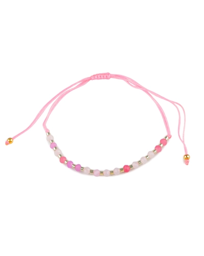 Náramok shamballa brúsené korálky s AB efektom - 1 ks | Mimib