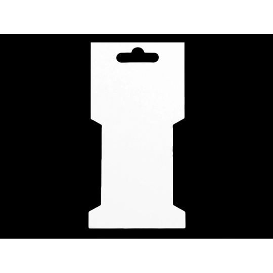 Papierová karta 6,6x13,2 cm - 250 ks | Mimib