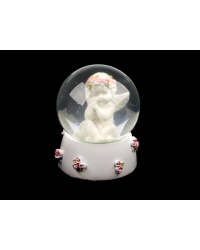 Snežítko anjel Ø6,5 cm - 1 ks | Mimib