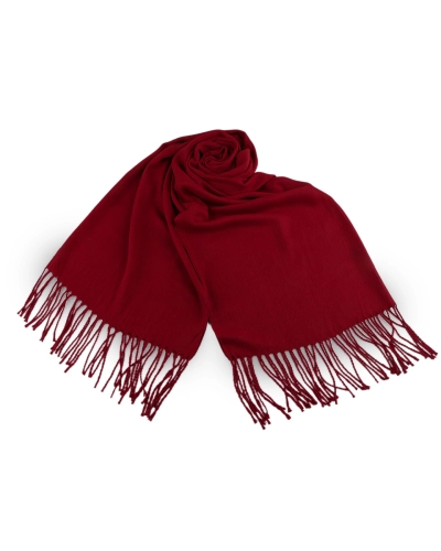 Šatka / šál jednofarebný so strapcami 65x175 cm - 1 ks | Mimib