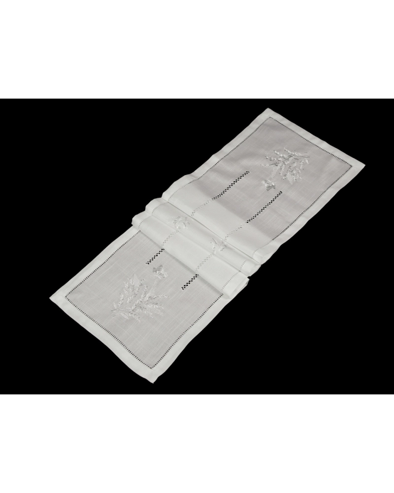 Behúň / obrus textilný vyšívaný 40x160 cm - 1 ks | Mimib