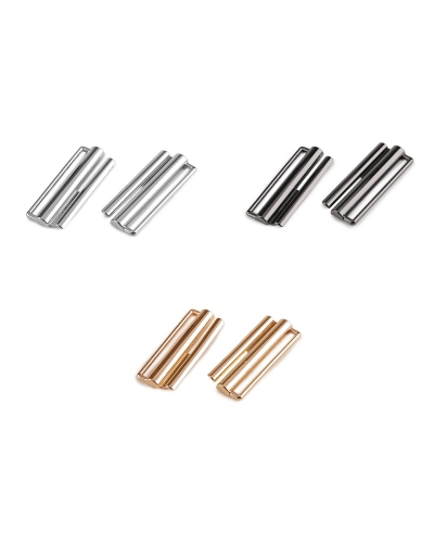 Kovová spona na kabáty, bundy, prievlak 38 mm - 1 ks | Mimib