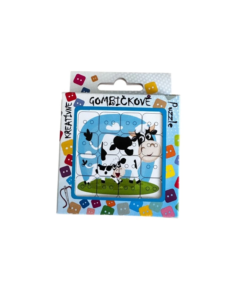 Gombkivarró Puzzle – Boci | Mimib