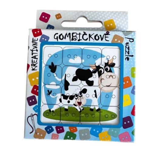 Gombkivarró Puzzle – Boci | Mimib