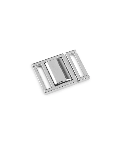 Kovové zapínanie / spona, prievlak 16 mm - 1 pár | Mimib