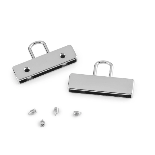 Kovová koncovka na popruh šírka 32 mm - 2 ks | Mimib