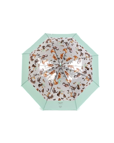 Dámsky / dievčenské priehľadný vystreľovací dáždnik mačky - 1 ks | Mimib