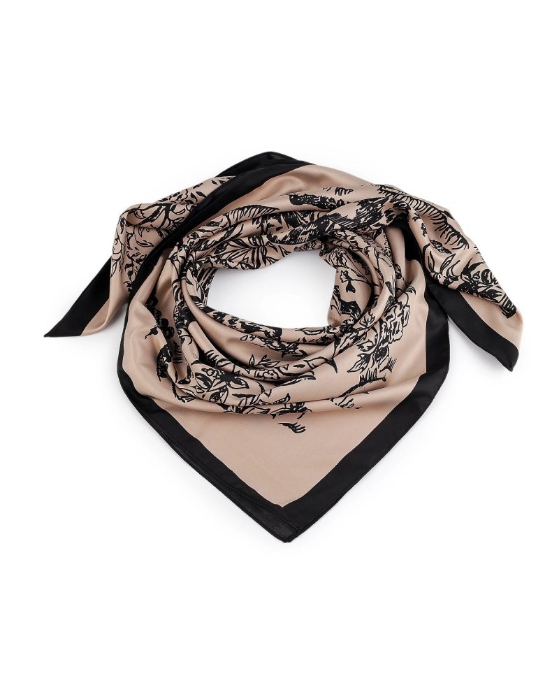 Saténová šatka 90x90 cm - 1 ks | Mimib