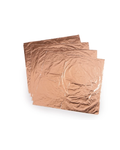 Metalické plátky na zdobenie 14x14 cm - 1 sada | Mimib