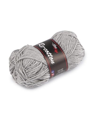 Bavlnená pletacia priadza Re-Cotton 50 g - 1 ks | Mimib