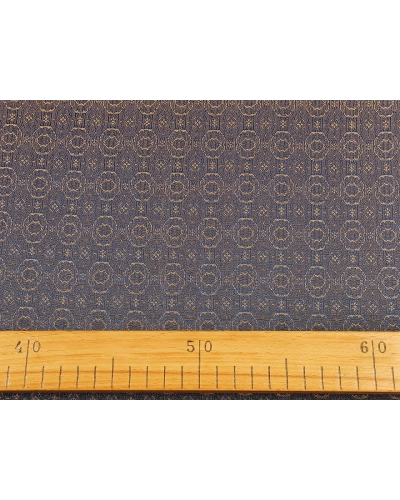 Odevná brokátová látka s kovovým leskom - 1 m | Mimib