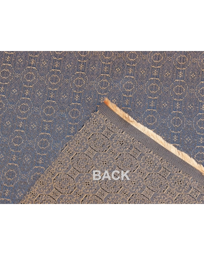 Odevná brokátová látka s kovovým leskom - 1 m | Mimib