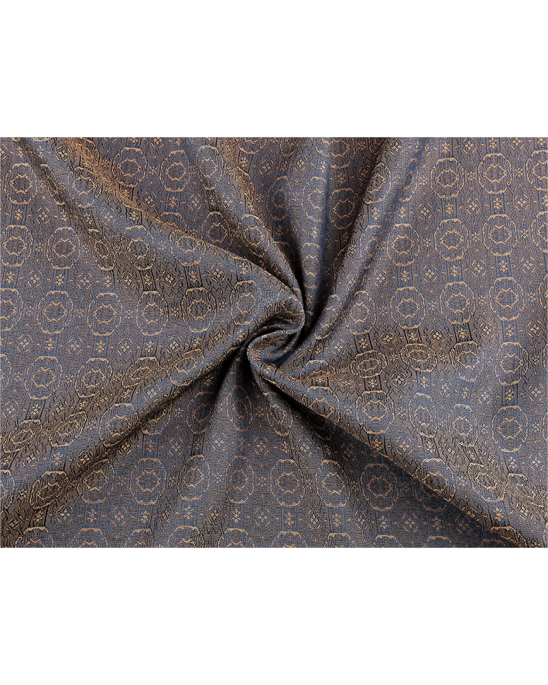 Odevná brokátová látka s kovovým leskom - 1 m | Mimib