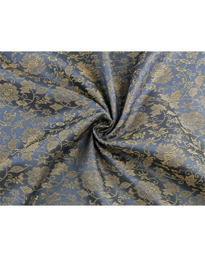 Odevná brokátová látka s kovovým leskom - 1 m | Mimib