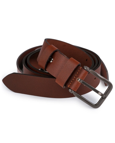 Pánsky kožený opasok z byvolej kože šírka 4 cm - 1 ks | Mimib