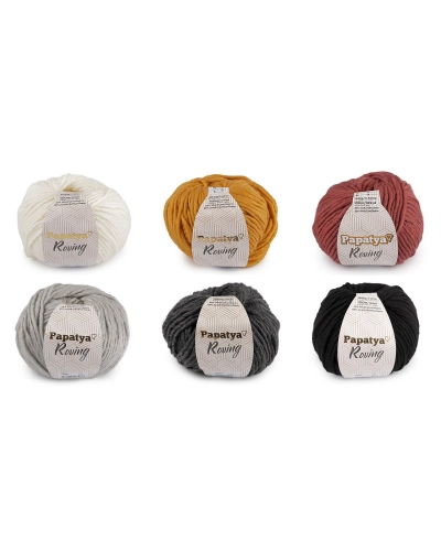 Pletacia priadza Papatya Roving 100 g - 1 ks | Mimib