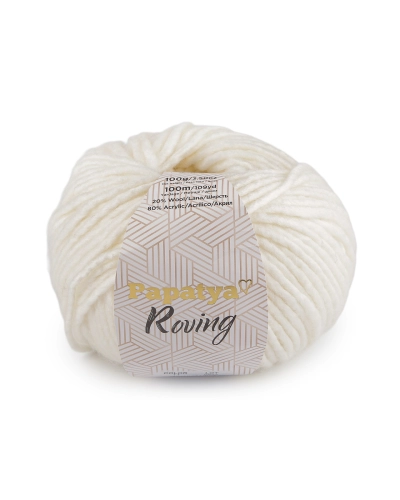 Pletacia priadza Papatya Roving 100 g - 1 ks | Mimib