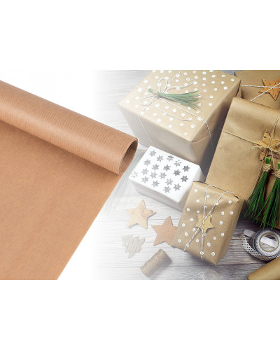 Csomagolópapír természetes 0,7x2 m | Mimib