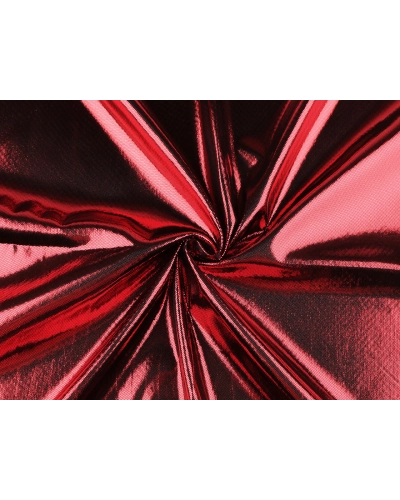 Strečový úplet s metalickým efektom - 1 m | Mimib