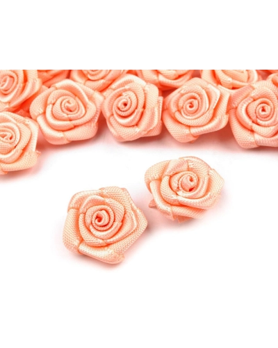 Saténová ruža Ø15 mm - 10 ks | Mimib