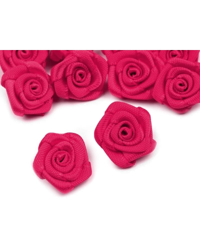 Saténová ruža Ø15 mm - 10 ks | Mimib