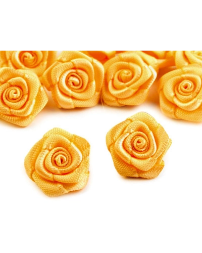 Saténová ruža Ø15 mm - 10 ks | Mimib