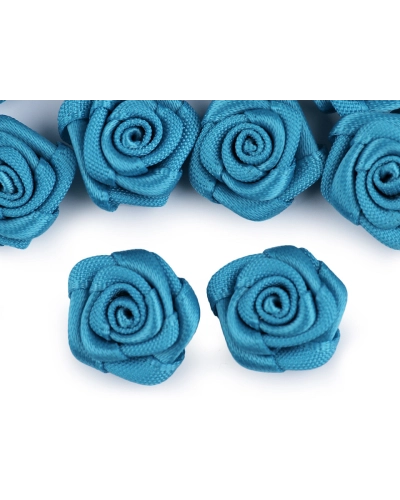 Saténová ruža Ø15 mm - 10 ks | Mimib