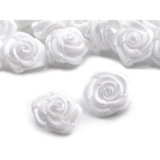 Saténová ruža Ø15 mm - 10 ks | Mimib