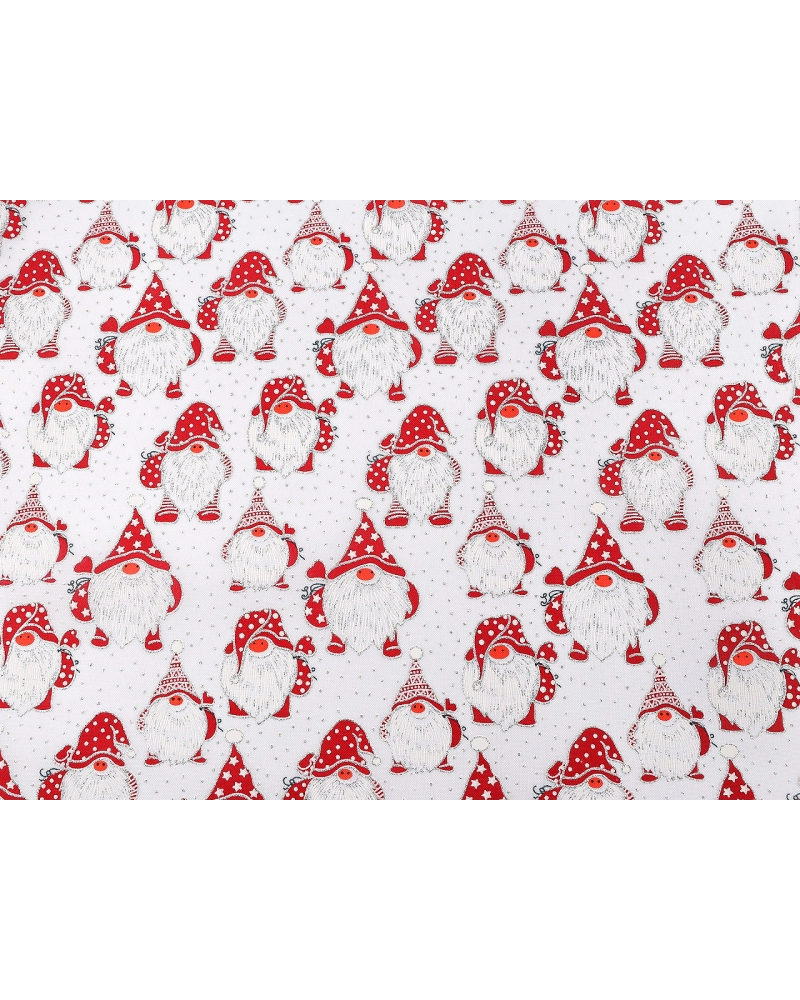 Vianočná dekoračná metráž škriatok s glitrami - 1 m | Mimib