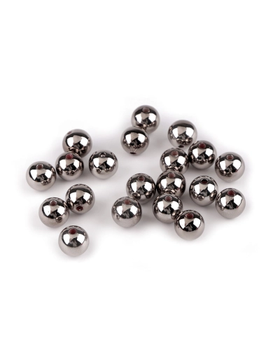 Plastové koráliky na vianočné tvorenie Ø12 mm - 20 ks | Mimib