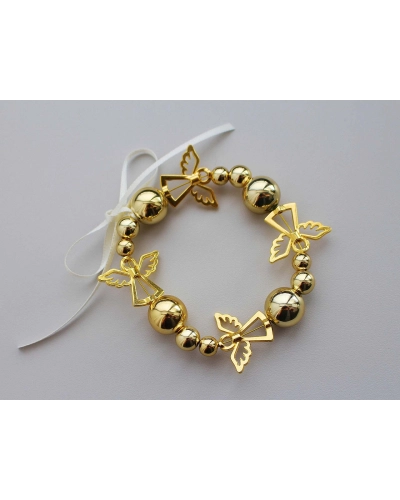 Sada metalických korálikov na vianočné tvorenie mix veľkostí - 1 sáčok | Mimib