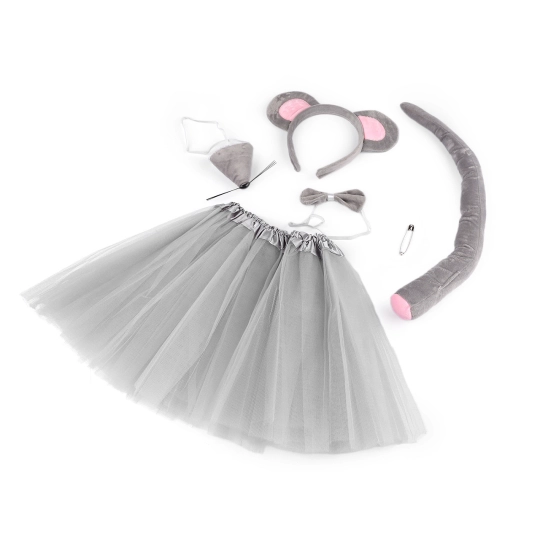 Karnevalový kostým - myška - 1 sada | Mimib