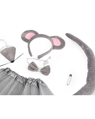 Karnevalový kostým - myška - 1 sada | Mimib